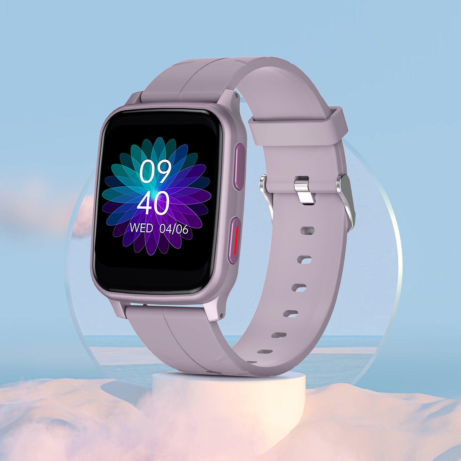 FitVII H56 Smartwatch con presión arterial Frecuencia cardíaca y monit