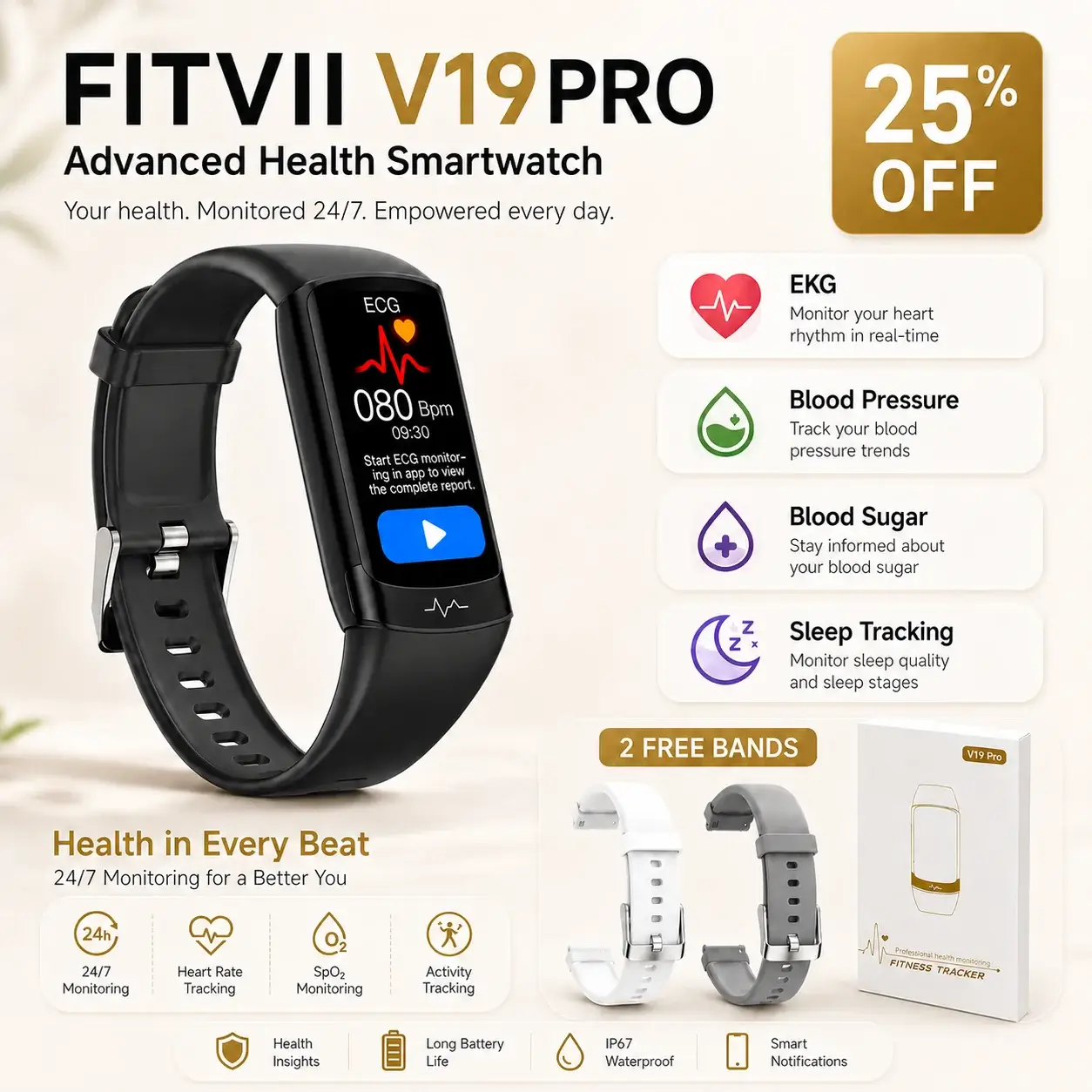 Activity Tracker Smart Band Pressione Activity Tracker Health Smart Watch Blood Pressure Blood Pressure Miglior Fitness  Tracker Pressione Sanguigna