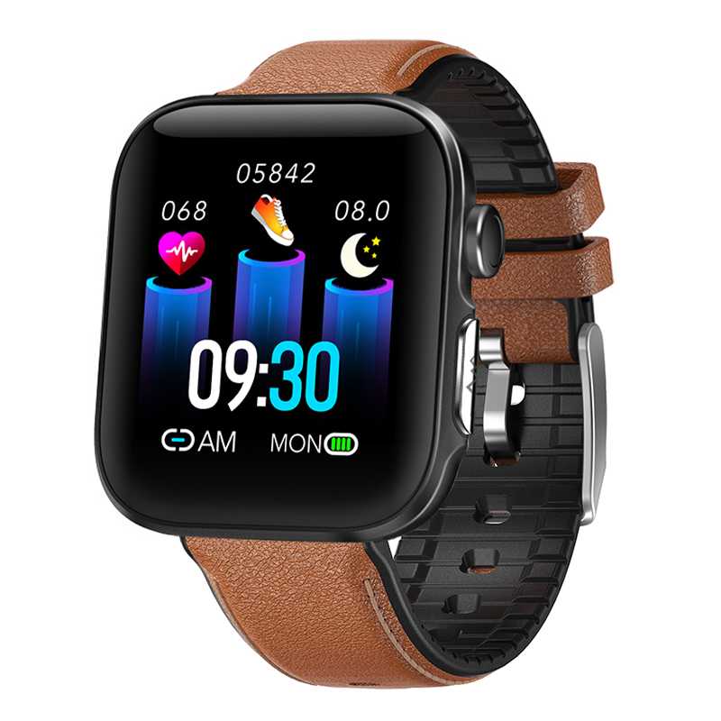 FITVII GT2 SmartWatch ECG with Heart Rate Blood Pressure Monitor MorePro