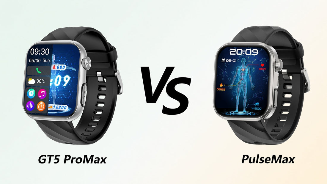 GT5 PRO MAX vs Pulsemax: Which FITVII Health Watch Is Right for You?