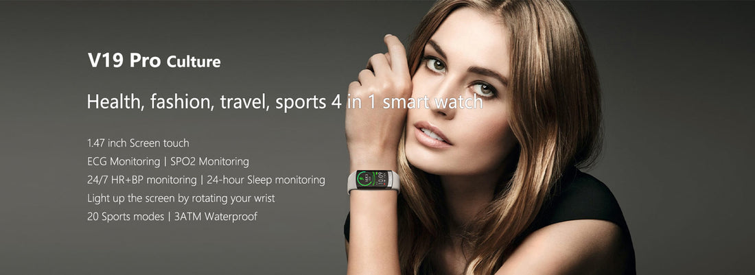V19Pro Smart Fitness Tracker - The Perfect Choice for Enhancing a Healthy Lifestyle fitvii