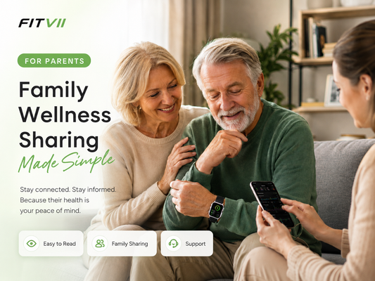 Why the FitVII GT5 Pro Max Is an "Invisible Guardian" for Parents Living Alone fitvii