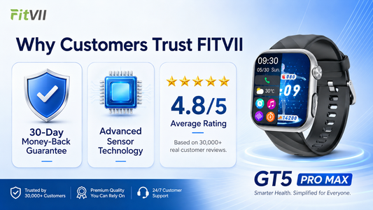 Why Choose FITVII GT5 PRO MAX Over Other Leading Smartwatches?