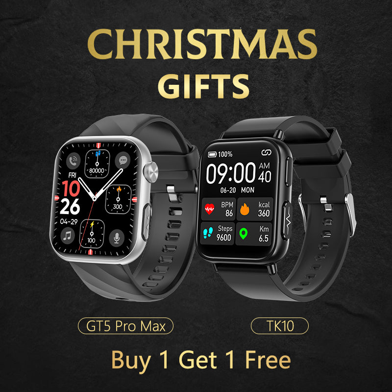 FitVII GT5 PRO MAX Smartwatch + EKG TK10 Smartwatch - Christmas Gift🎁