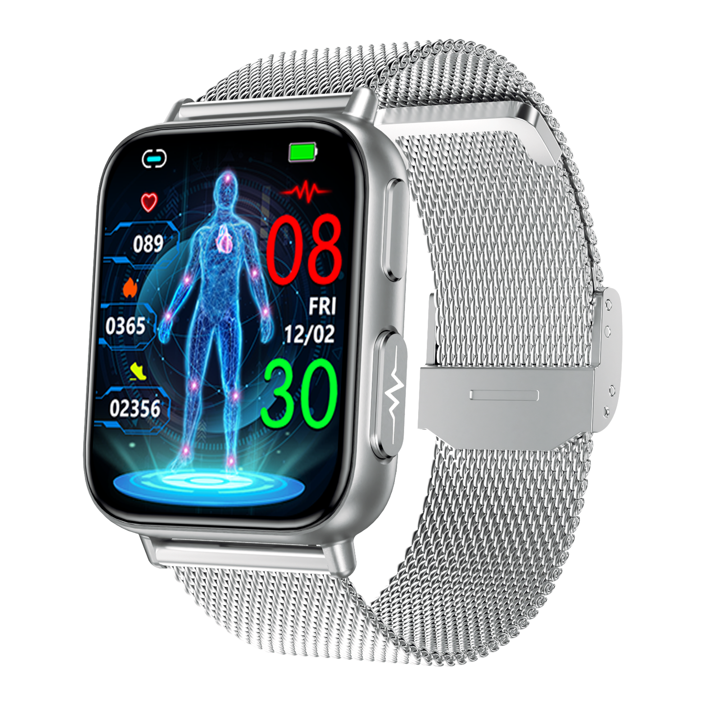 Upgrade FITVII® GT5 Blood Pressure Watch With Heart Rate Monitor for Senior-Black Friday 60% OFF💥