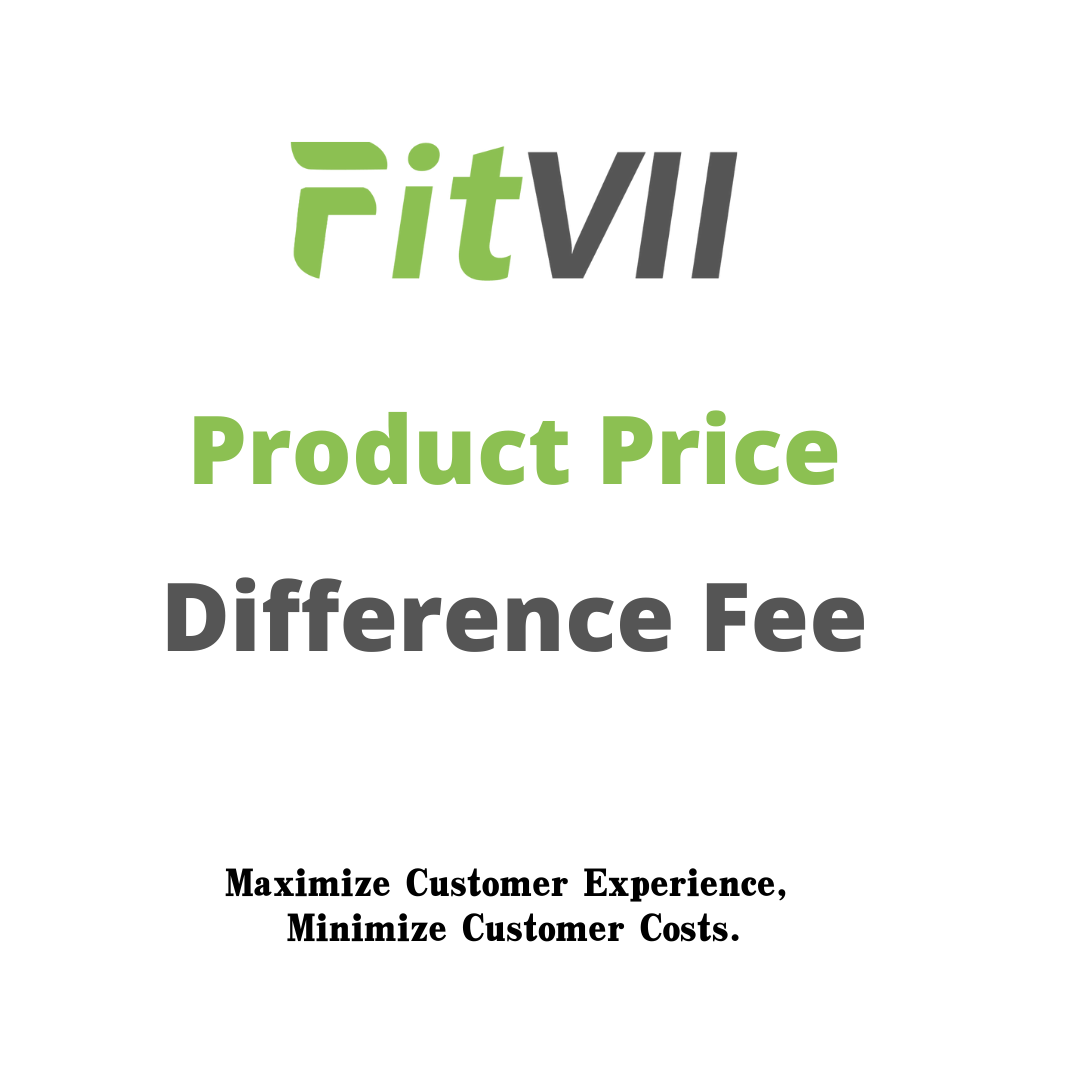 Product Price Difference Fee