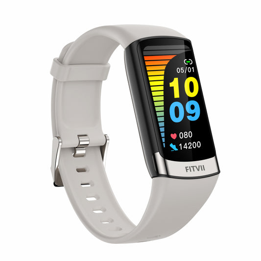 FITVII Wearable Activity Trackers with Heart Rate Health Monitoring