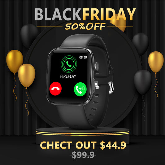 Fitvii® GT3 Smartwatch Bluetooth calls+Blood Pressure Monitoring-Black Friday 50% OFF🔥