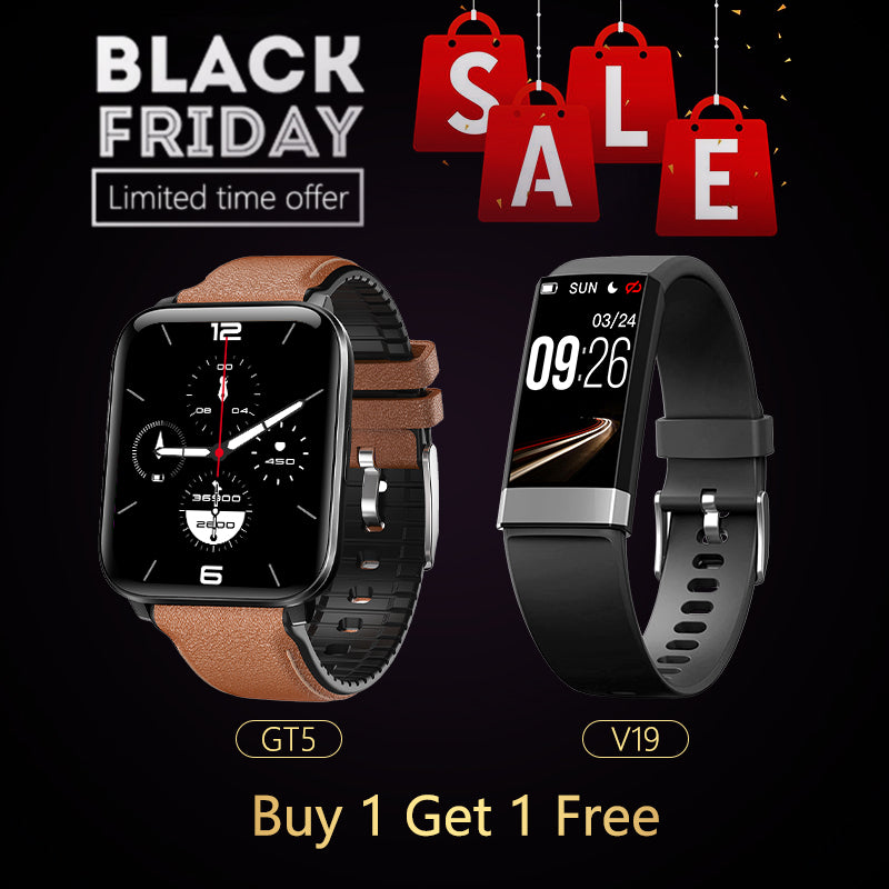 FITVII® GT5 Blood Pressure Smartwatch+ECG V19 Watch - 🔥Buy 1 Get 1 Free Black Friday🔥