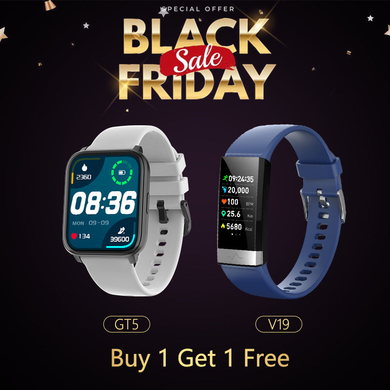 FITVII® GT5 Blood Pressure Smartwatch+ECG V19 Watch - 🔥Buy 1 Get 1 Free Black Friday🔥