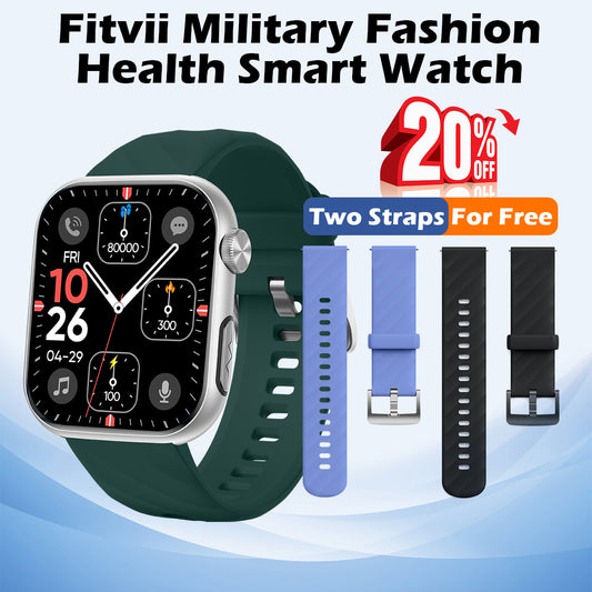 Military Fashion Health Smart Watch-6 colors