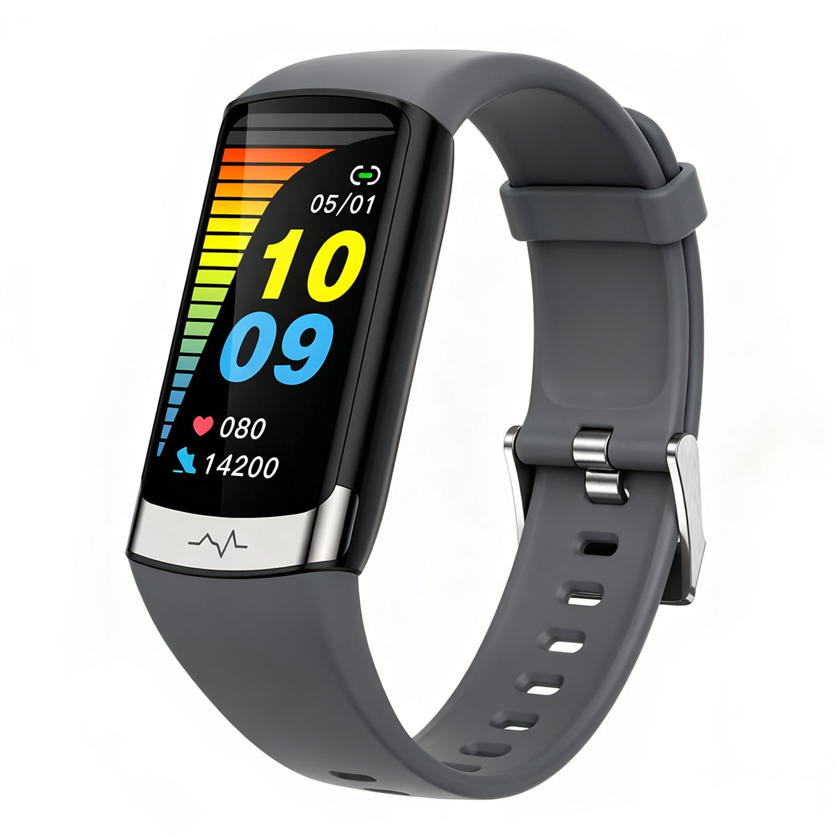 V19PRO Health & Fitness Tracker With ECG, HR, Blood Pressure and Blood Sugar Monitoring-2026 Upgrade
