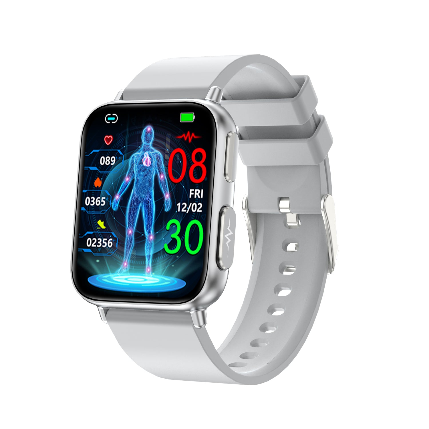 Continuous glucose watch with blood pressure