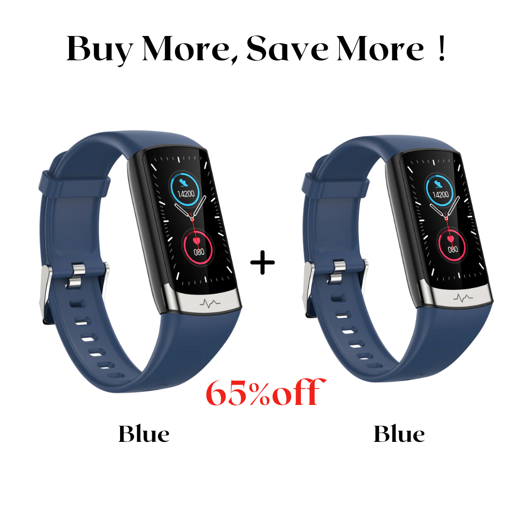 Upgrade V19pro EKG sa Heart Rate Monitoring Sleep Health Tracker -60% OFF