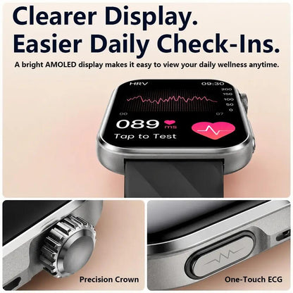 FITVII PulseMax All-in-One Health Smartwatch