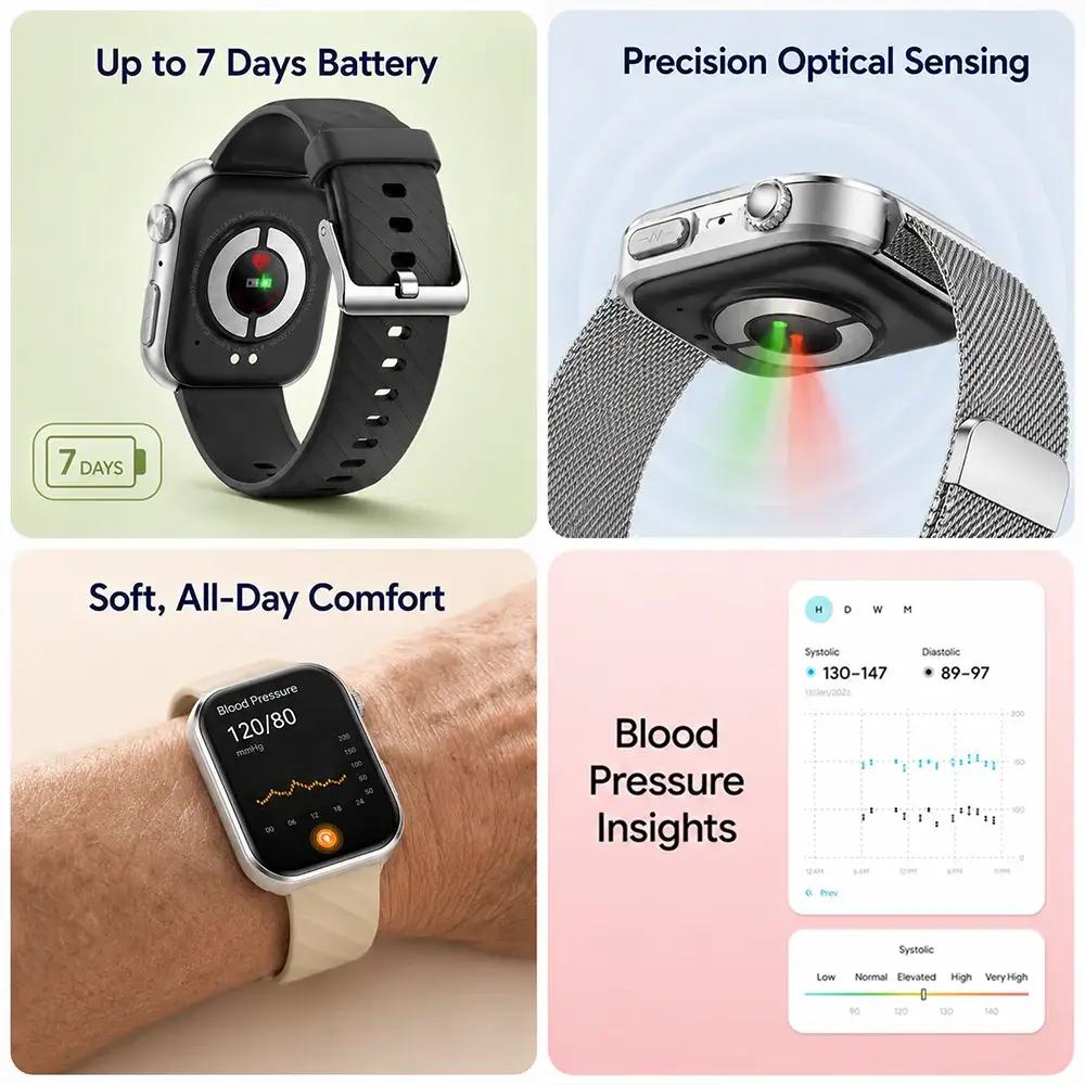 FITVII PulseMax All-in-One Health Smartwatch