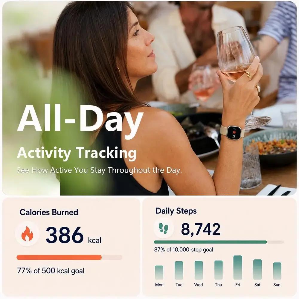 FITVII PulseMax All-in-One Health Smartwatch