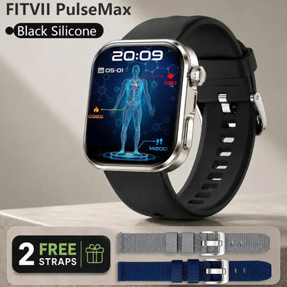 FITVII PulseMax All-in-One Health Smartwatch