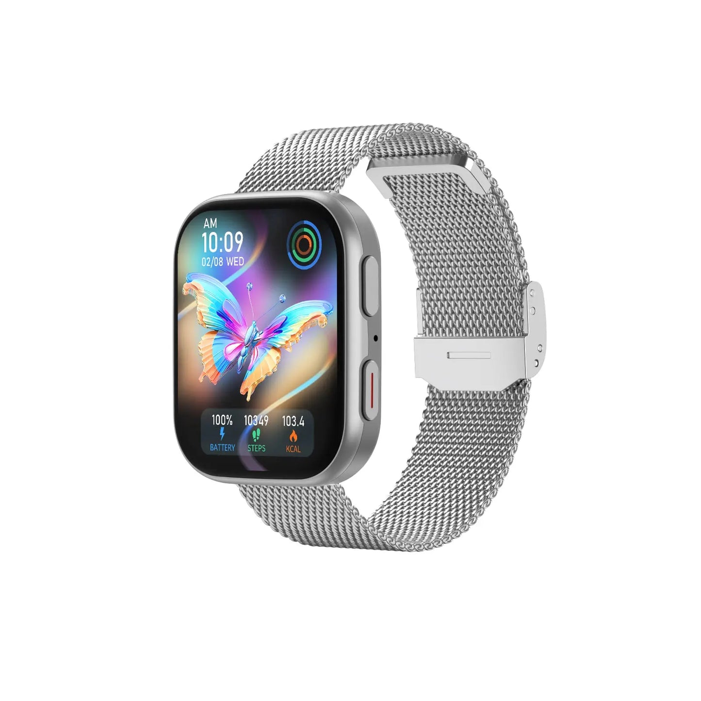 FITVII HM57 Health & Fitness Tracker (Answer/Make Calls), Smart Watch with HR+BP+SPO2 Monitor (Copy) fitvii