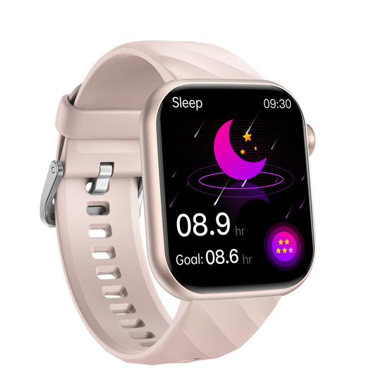 FITVII HM57 Health & Fitness Tracker (Answer/Make Calls), Smart Watch with HR+BP+SPO2 Monitor (Copy) fitvii