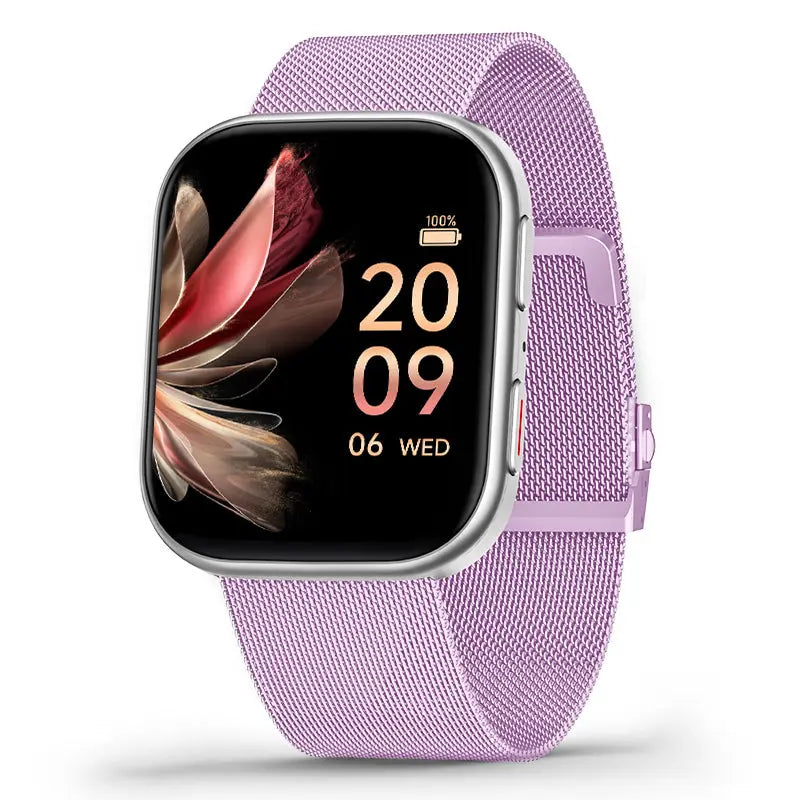 FITVII HM57 Health & Fitness Tracker (Answer/Make Calls), Smart Watch with HR+BP+SPO2 Monitor (Copy) fitvii