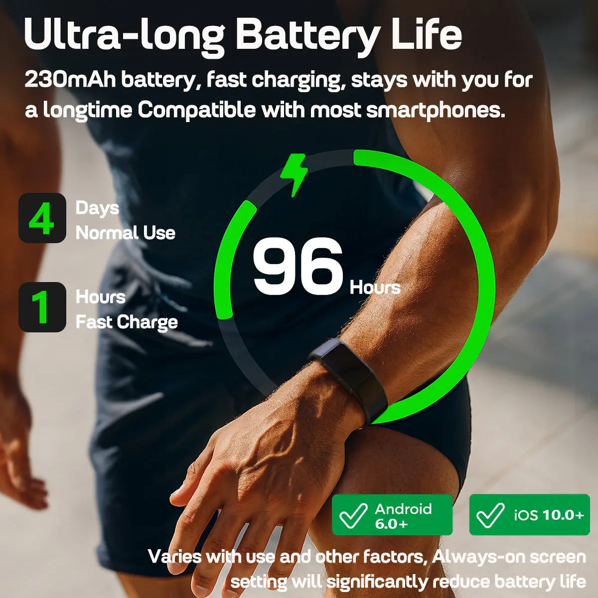 FITVII Looki-mini Fitness Trackers, Slim AMOLED Fitness Watch 2025 with 24/7 Heart Rate, Blood Pressure, Blood Oxygen, Stress Monitor, Step Calorie Counter, IP68 Waterproof Smart Watch for Women Men fitvii