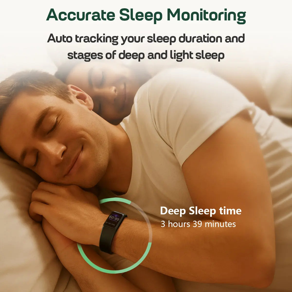 FITVII Looki-mini Fitness Trackers, Slim AMOLED Fitness Watch 2025 with 24/7 Heart Rate, Blood Pressure, Blood Oxygen, Stress Monitor, Step Calorie Counter, IP68 Waterproof Smart Watch for Women Men fitvii