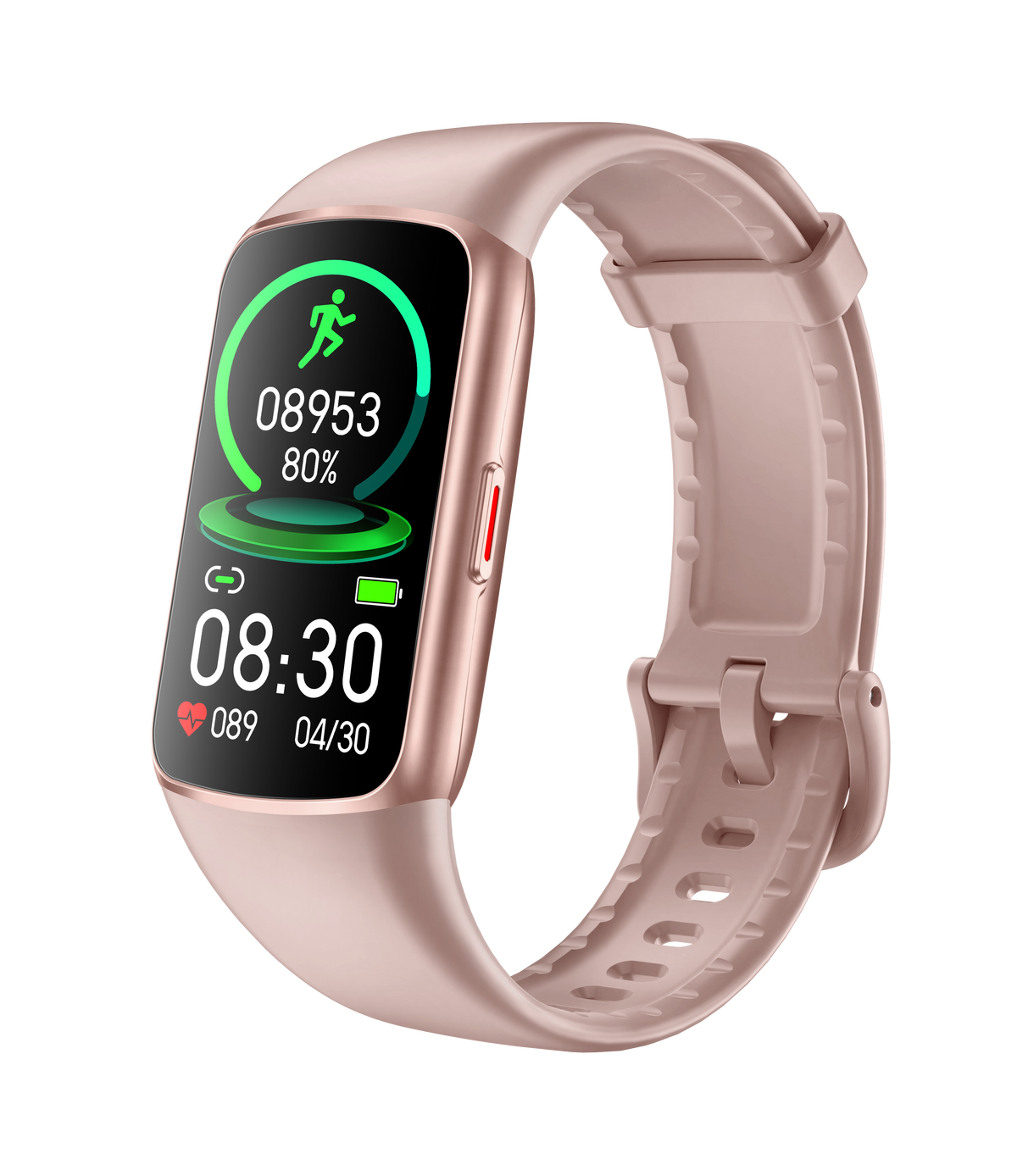 V19PRO Gesundheits- und Fitness-Tracker mit EKG-, Herzfrequenz-, Blutdruck- und Blutzuckermessung – Upgrade 2026