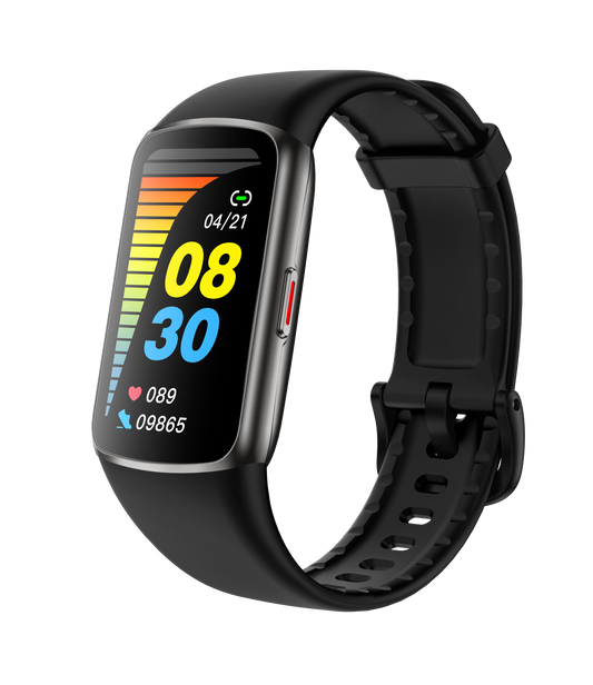 FITVII VibeFit Fitness Tracker With HR, Blood Pressure Monitoring-2026 Alarm Vibration  Reminder Upgrade