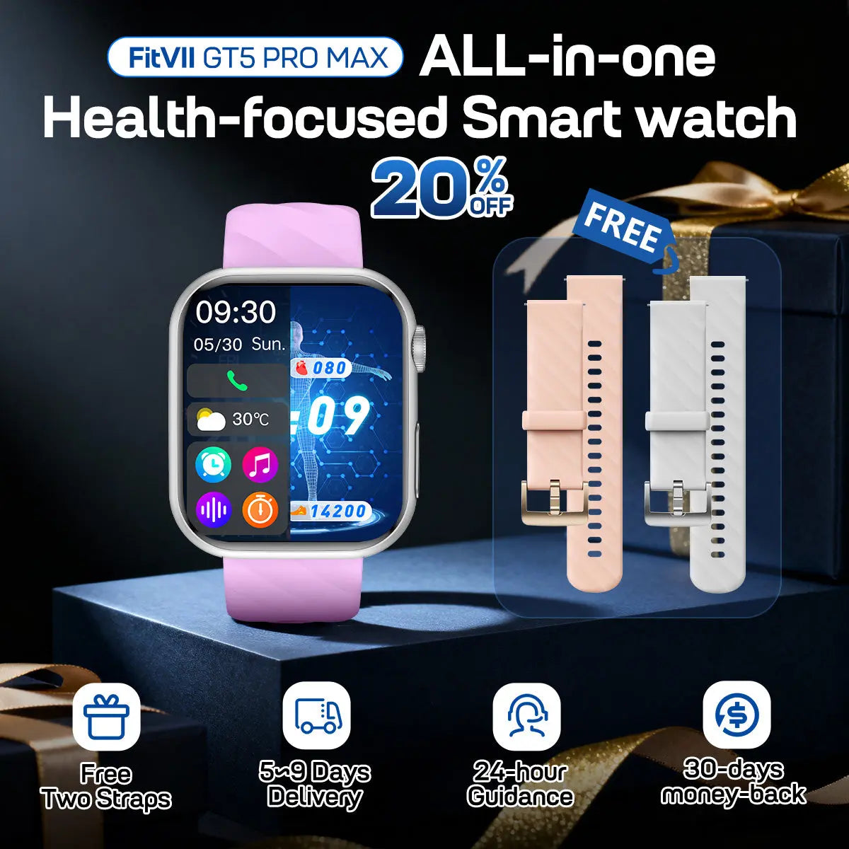 ALL IN ONE HEALTH SMARTWATCH