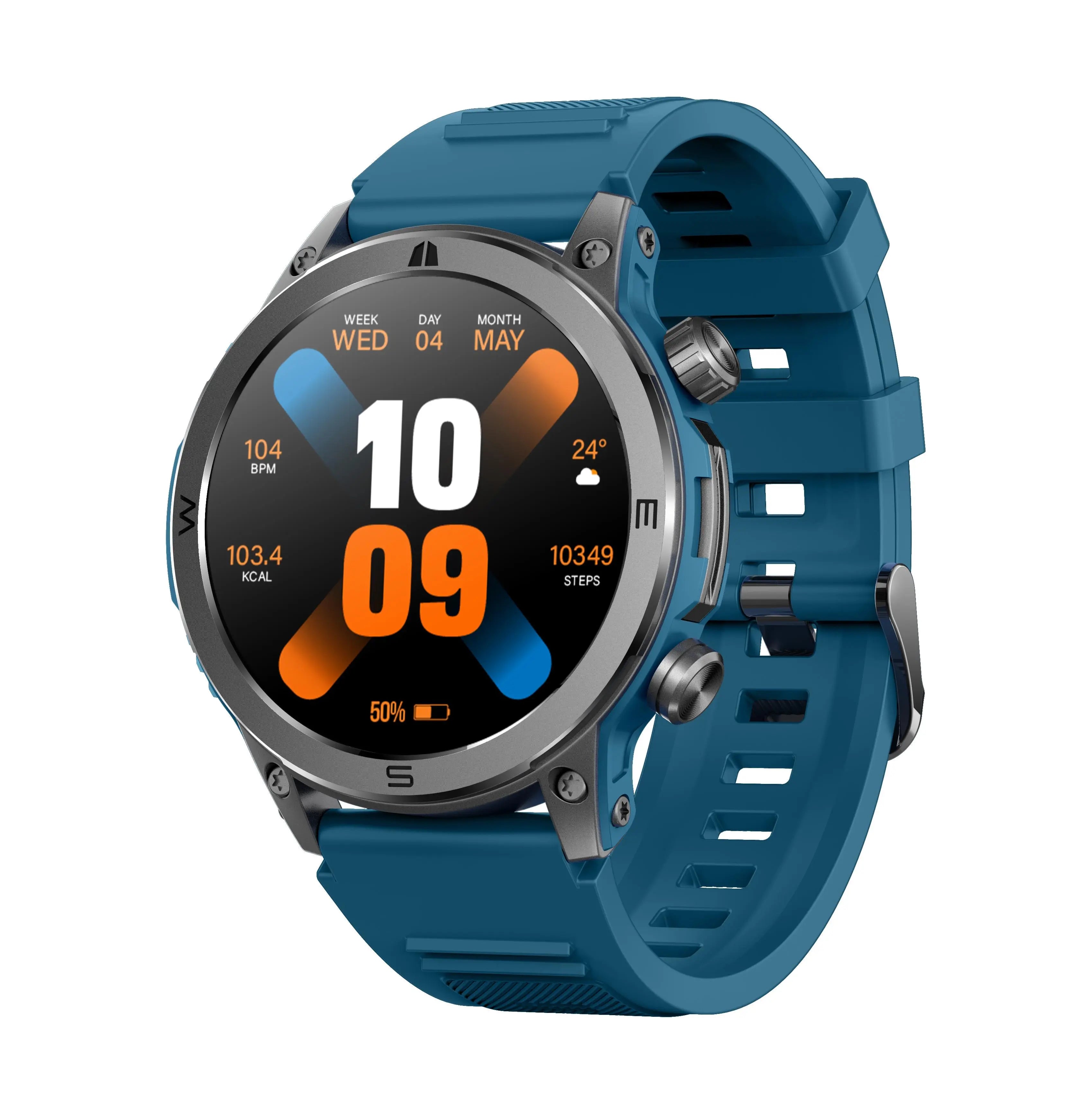 New Fitvii Strong HM38 Health Smartwatch With 38 More Data Accuracy