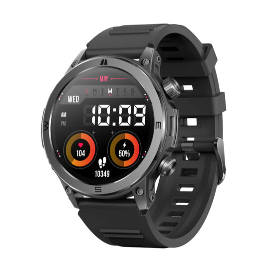 Best Men Fitvii™ Strong Health Smartwatch with Bluetooth Call, Gift for Holiday