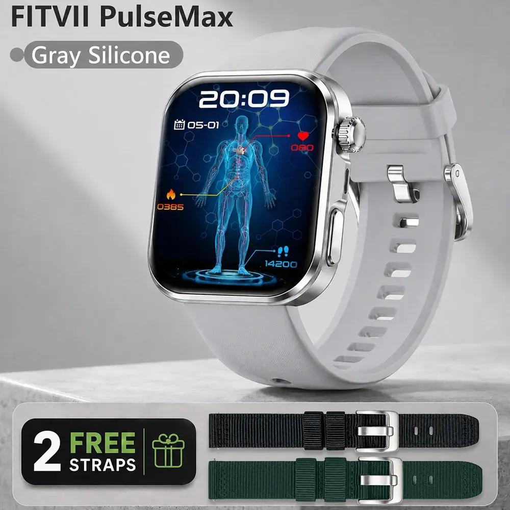 FITVII PulseMax All-in-One Health Smartwatch