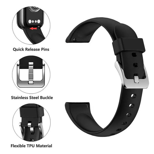 HM08 Replacement Band+Screen Protector