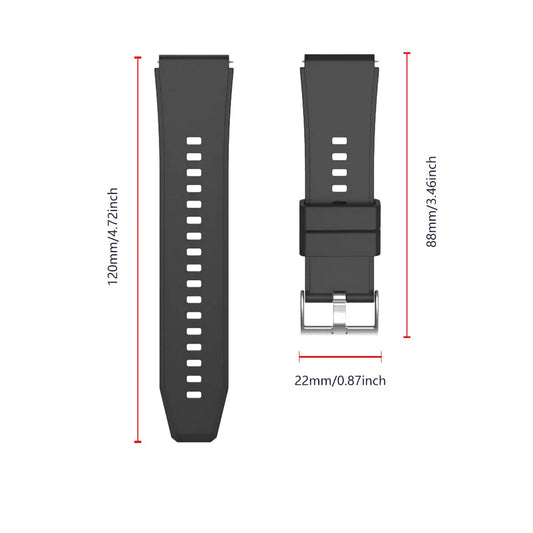G08/P70 Series TPU/Leather 6 Types Replacement Watch Straps fitvii