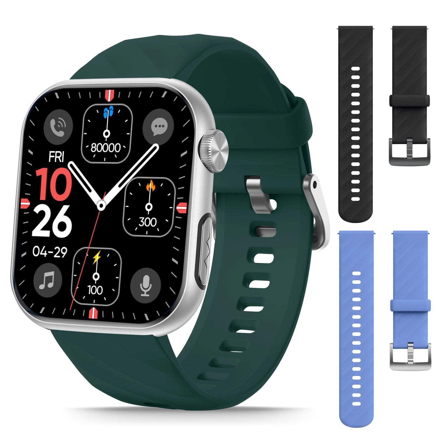 Military Fashion Health Smart Watch-6 colors fitvii