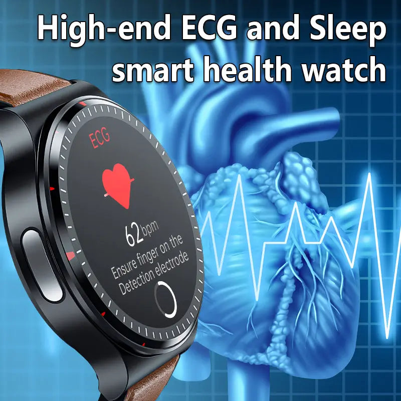 New Model：FITVII™ G08 Medical-grade Electrocardiogram ECG Measurement SmartWatch - 70% OFF🔥 fitvii