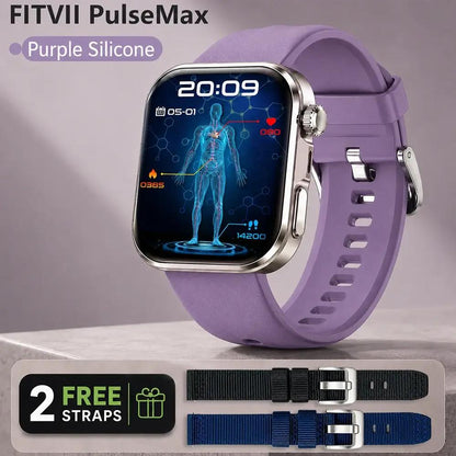 FITVII PulseMax All-in-One Health Smartwatch