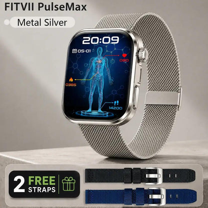 FITVII PulseMax All-in-One Health Smartwatch