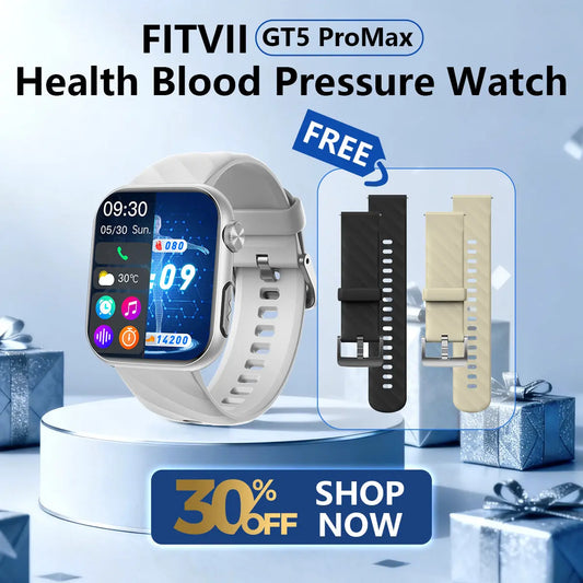 Women's/Men's Stylish and Health Smart Watch-New Fitvii GT5 Pro Max (6 Colors) (Copy) fitvii