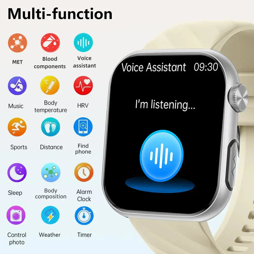 Women's/Men's Fashion and Health Smart Watch fitvii