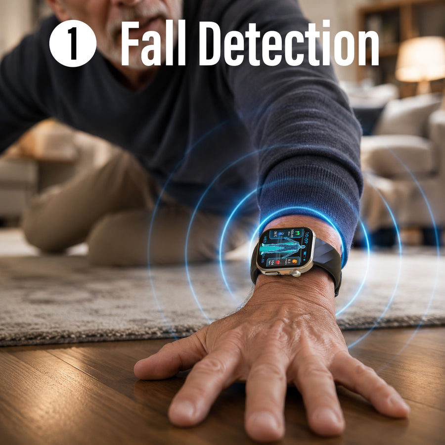 Pulsemax detects movement that may indicate a fall