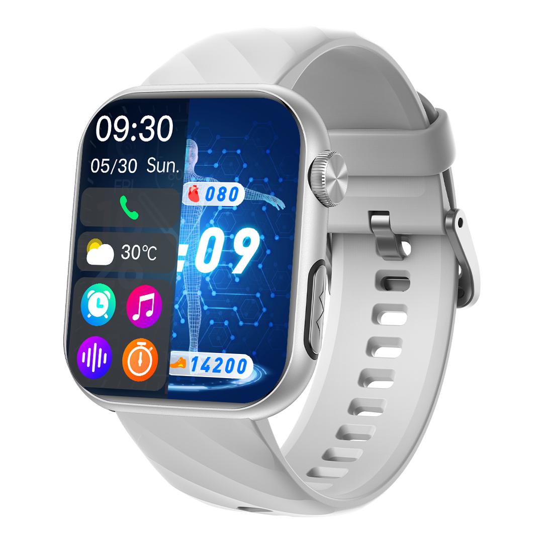 2024 Newest Upgrade Fitvii® GT5Pro Max  All In One AI Health Smartwatch With Sleep+BP+BG+HRV+ECG+PGG+SpO2+ SOS+Stress Monitoring  Supports Voice Calls And Fitness Tracker + Free Gift🎁